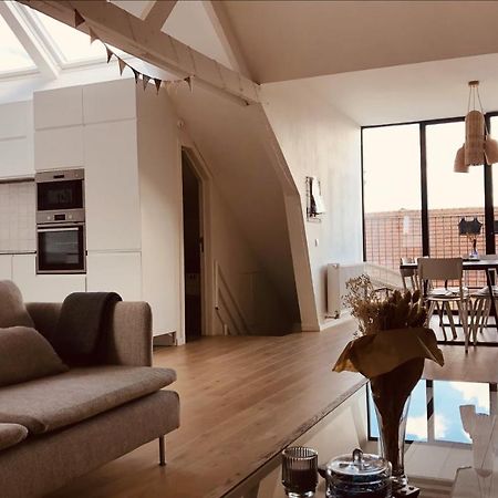 Lichtrijke Loft Bij Restaurant Den Olifant Apartment Ieper Ngoại thất bức ảnh