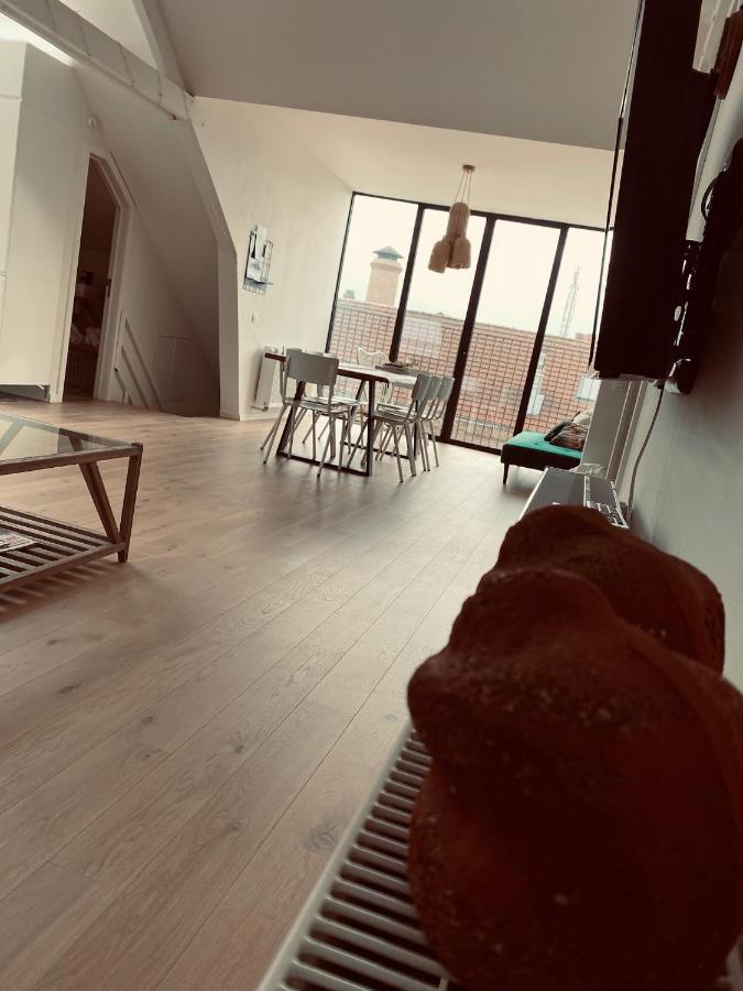 Lichtrijke Loft Bij Restaurant Den Olifant Apartment Ieper Ngoại thất bức ảnh