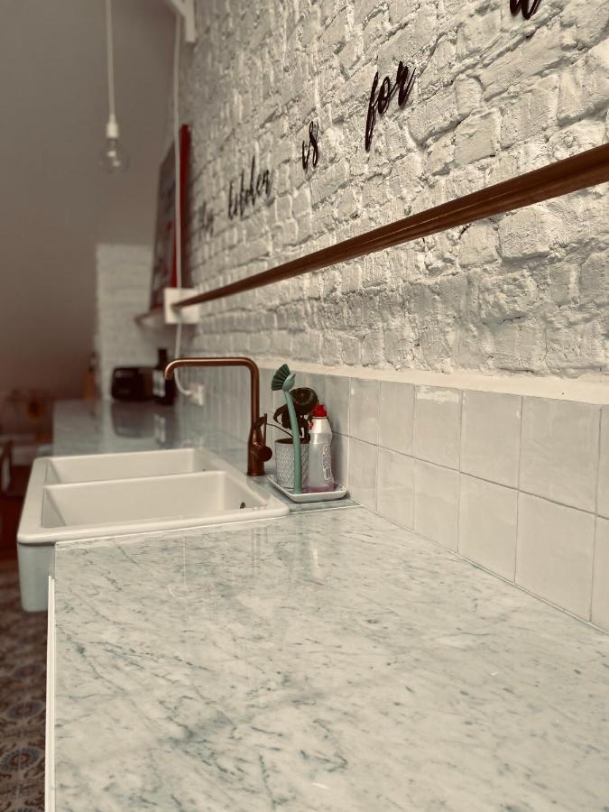 Lichtrijke Loft Bij Restaurant Den Olifant Apartment Ieper Ngoại thất bức ảnh