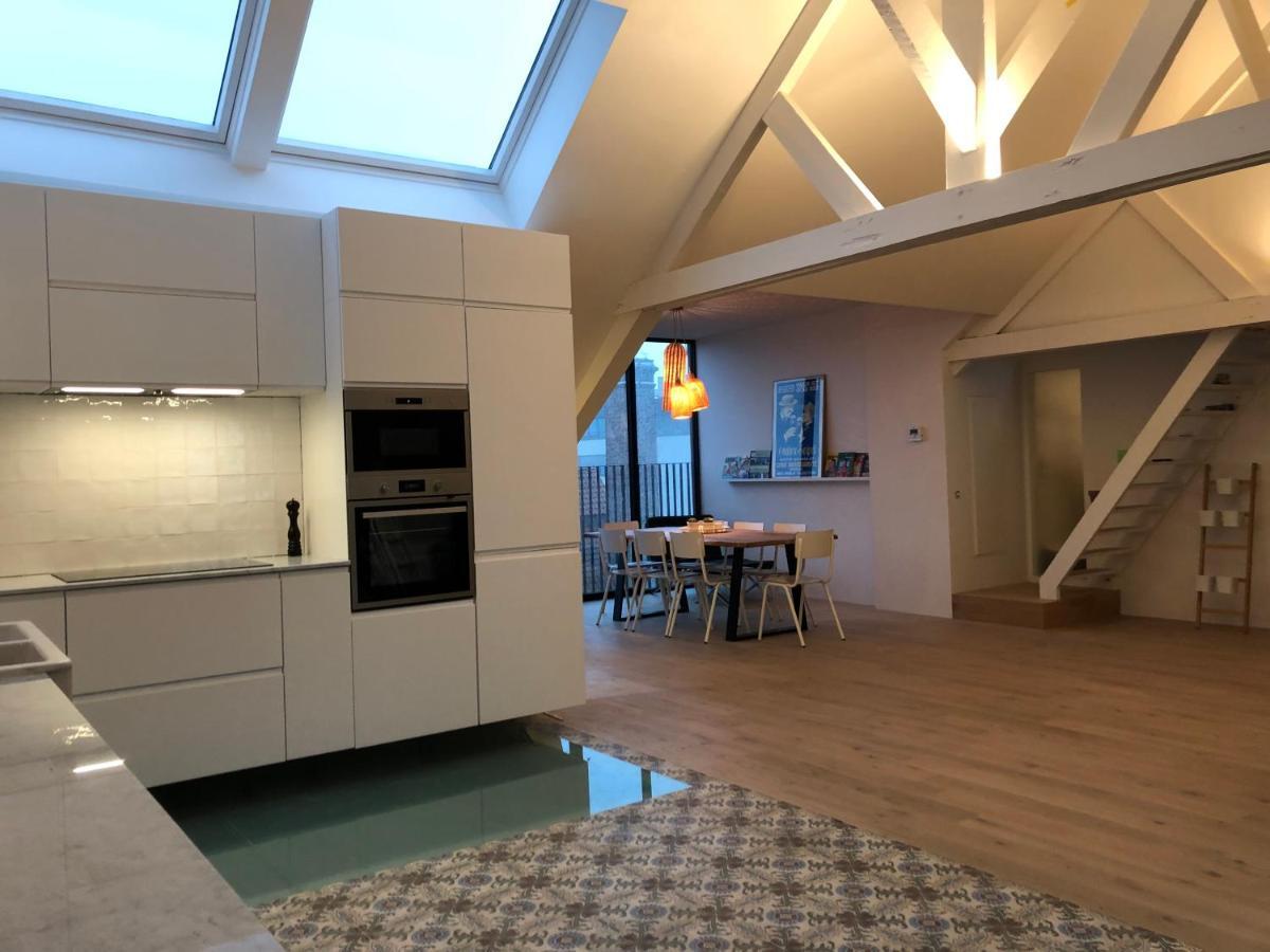 Lichtrijke Loft Bij Restaurant Den Olifant Apartment Ieper Ngoại thất bức ảnh