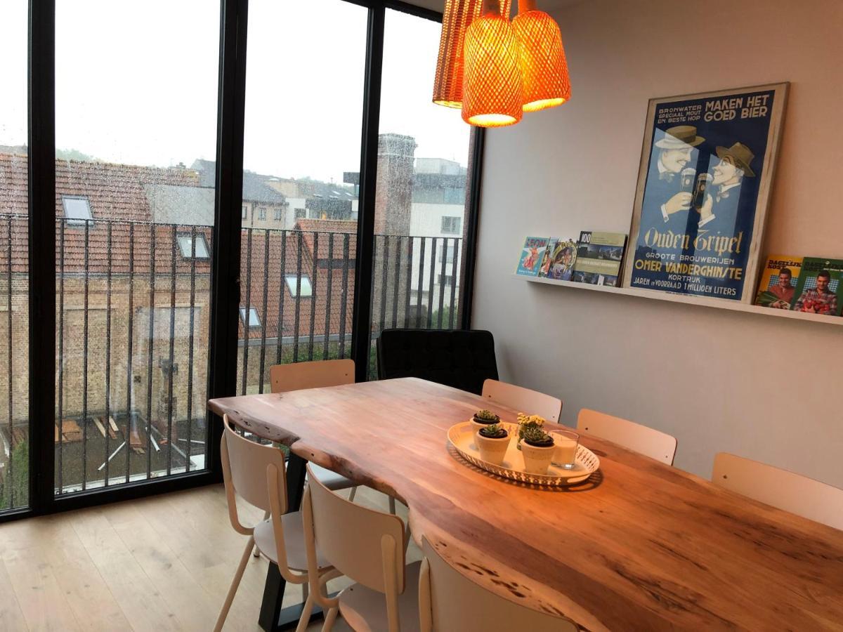 Lichtrijke Loft Bij Restaurant Den Olifant Apartment Ieper Ngoại thất bức ảnh