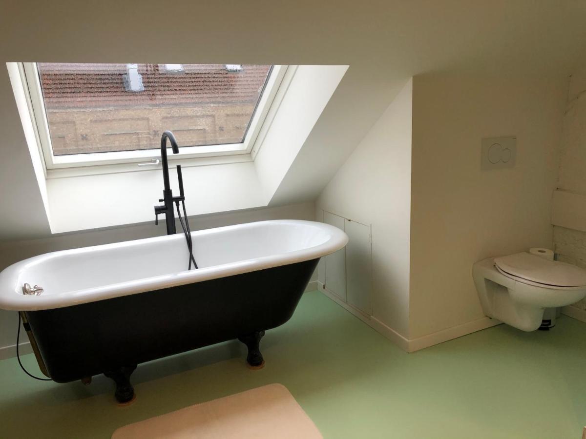 Lichtrijke Loft Bij Restaurant Den Olifant Apartment Ieper Ngoại thất bức ảnh