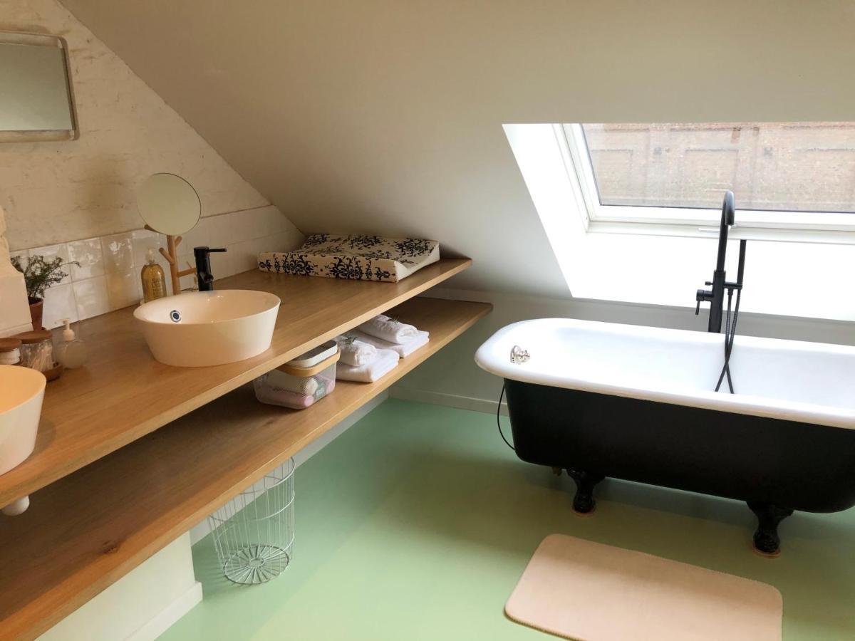 Lichtrijke Loft Bij Restaurant Den Olifant Apartment Ieper Ngoại thất bức ảnh